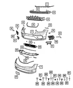 Fascia Bracket, Left - Mopar (68229139AD) - view 10
