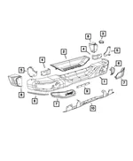 Bumper Plug - Mopar (68232015AA) - view 10