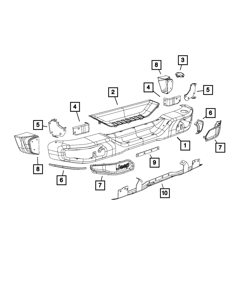 Bumper Plug - Mopar (68232015AA) - view 5