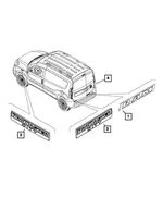 Nameplate - Mopar (68235558AA) - view 15