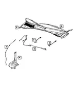 Windshield Washer Nozzle - Mopar (68239789ac) - view 8