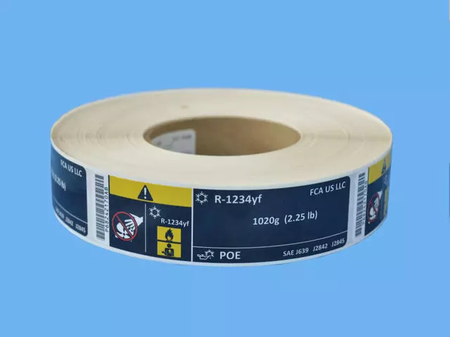 Air Conditioning System Label - Mopar (68242170ac)