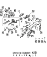 Fender Mounting Rear Bracket, Left - Mopar (68243855AA) - view 10