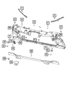 Hood Catch Bracket - Mopar (68245452AA) - view 15
