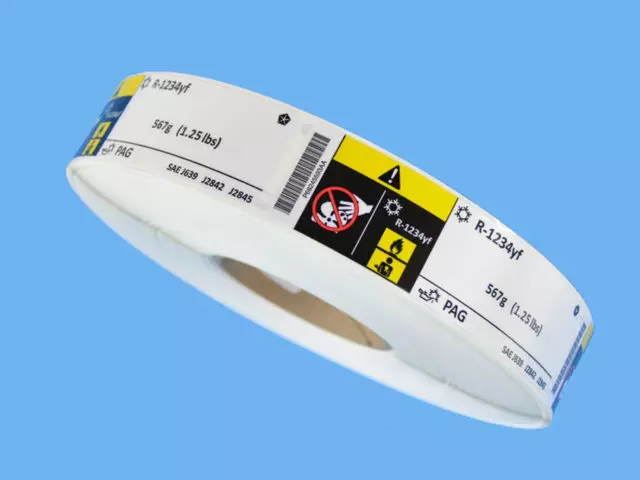 Air Conditioning System Label - Mopar (68245593AB) - view 10