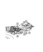 Air Conditioning System Label - Mopar (68245593AB) - view 17