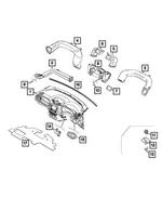 Windshield Seal - Mopar (68246979aa) - view 10