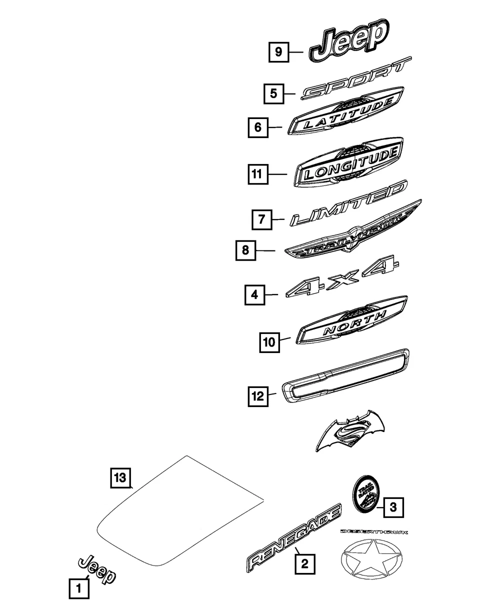 Decal - Mopar (68247413aa) - view 2