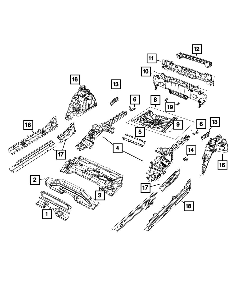 Fascia Bracket - Mopar (68250850aa) - view 4