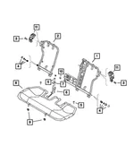 Seat Back Hinge - Mopar (68256536AA) - view 18