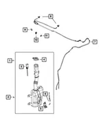 Windshield Washer Nozzle - Mopar (68266062AA) - view 10