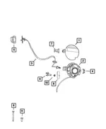 Door Hinge Pin - Mopar (68266086aa) - view 4