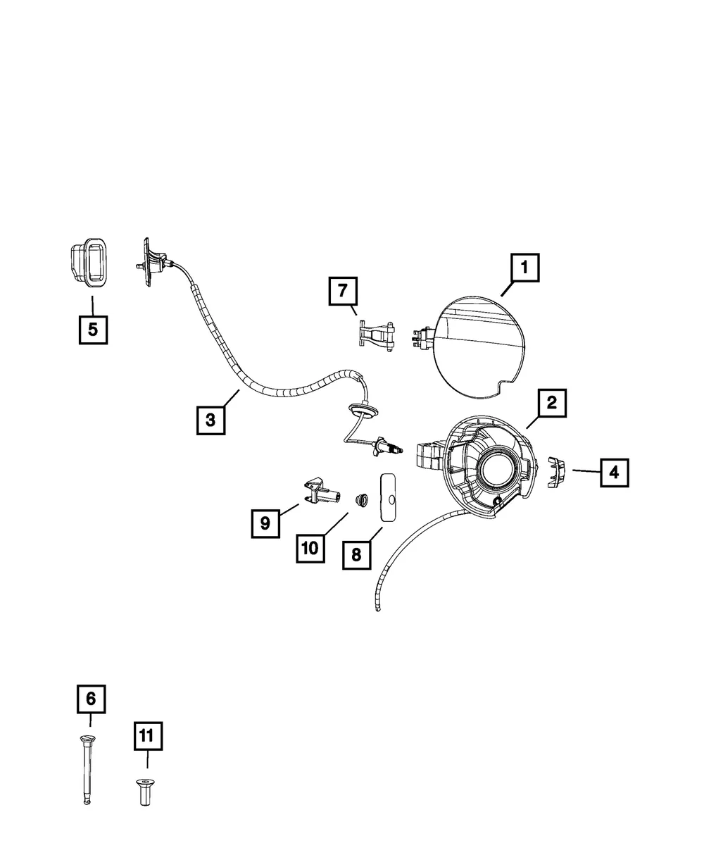 Door Hinge Pin - Mopar (68266393aa) - view 4