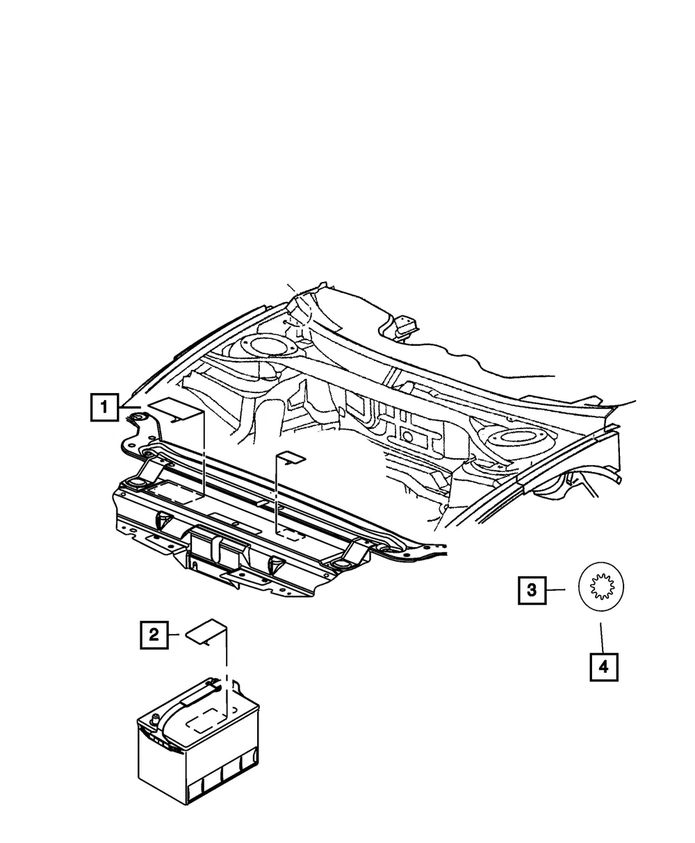 Air Conditioning System Label - Mopar (68266971AA) - view 4