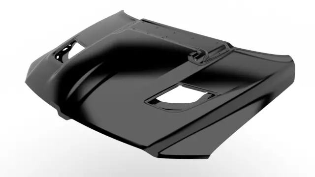 Hood - Mopar (68276297AC) - view 2