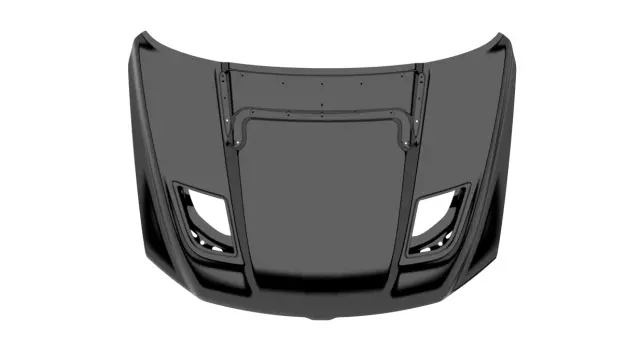 Hood - Mopar (68276297AD) - view 6