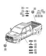 Nameplate - Mopar (68276964aa) - view 10