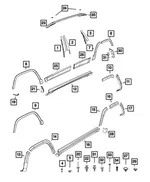 Splash Shield - Driver's Side (LH) - Mopar (68280947AA) - view 8