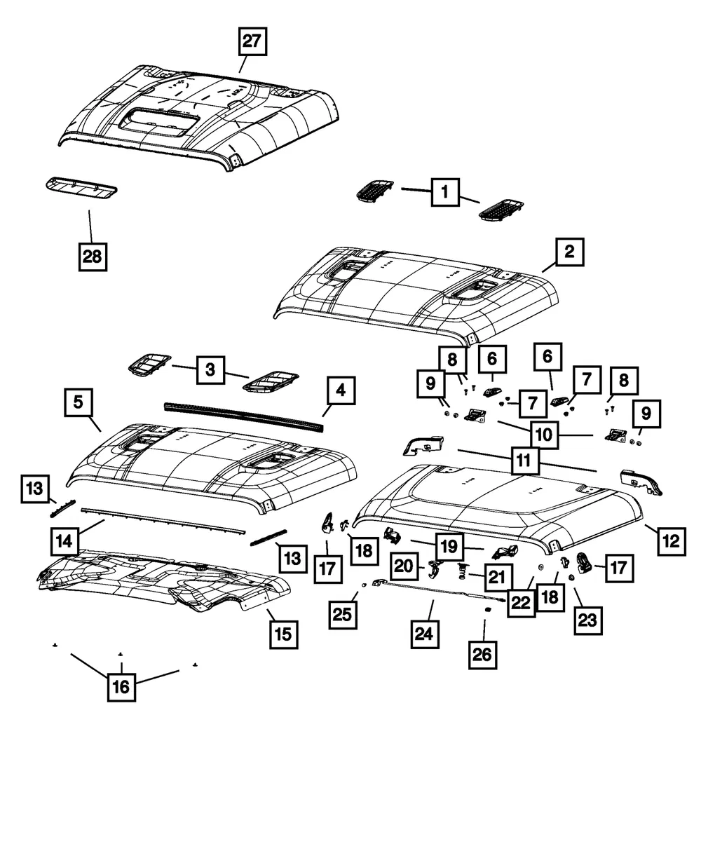 Hood - Mopar (68281973ae) - view 8