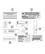 Coolant Warning Label - Mopar (68282268AA) - view 11