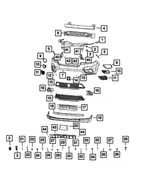 Front Bumper Beam - Mopar (68285642aa) - view 10
