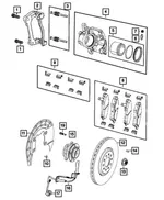 Splash Shield - Driver's Side (LH) - Mopar (68290029AA) - view 6