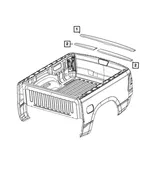 Tailgate Spoiler - Mopar (68292635ac) - view 8