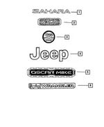 Nameplate - Mopar (68294148aa) - view 6