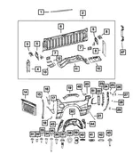 D Pillar Panel, Left - Mopar (68302671ae) - view 10