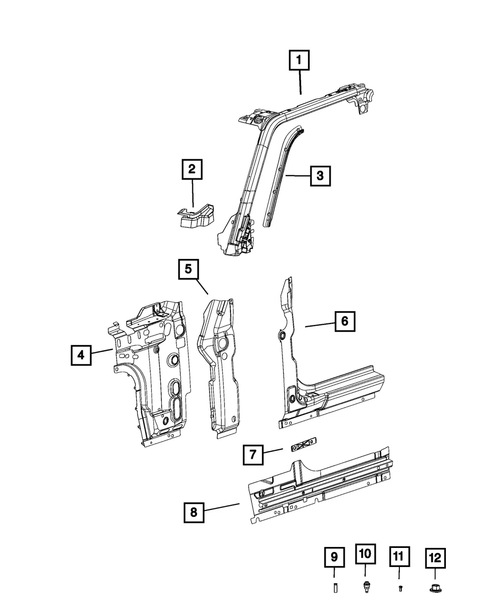 Rocker Panel - Driver's Side (LH) - Mopar (68302771AC) - view 5