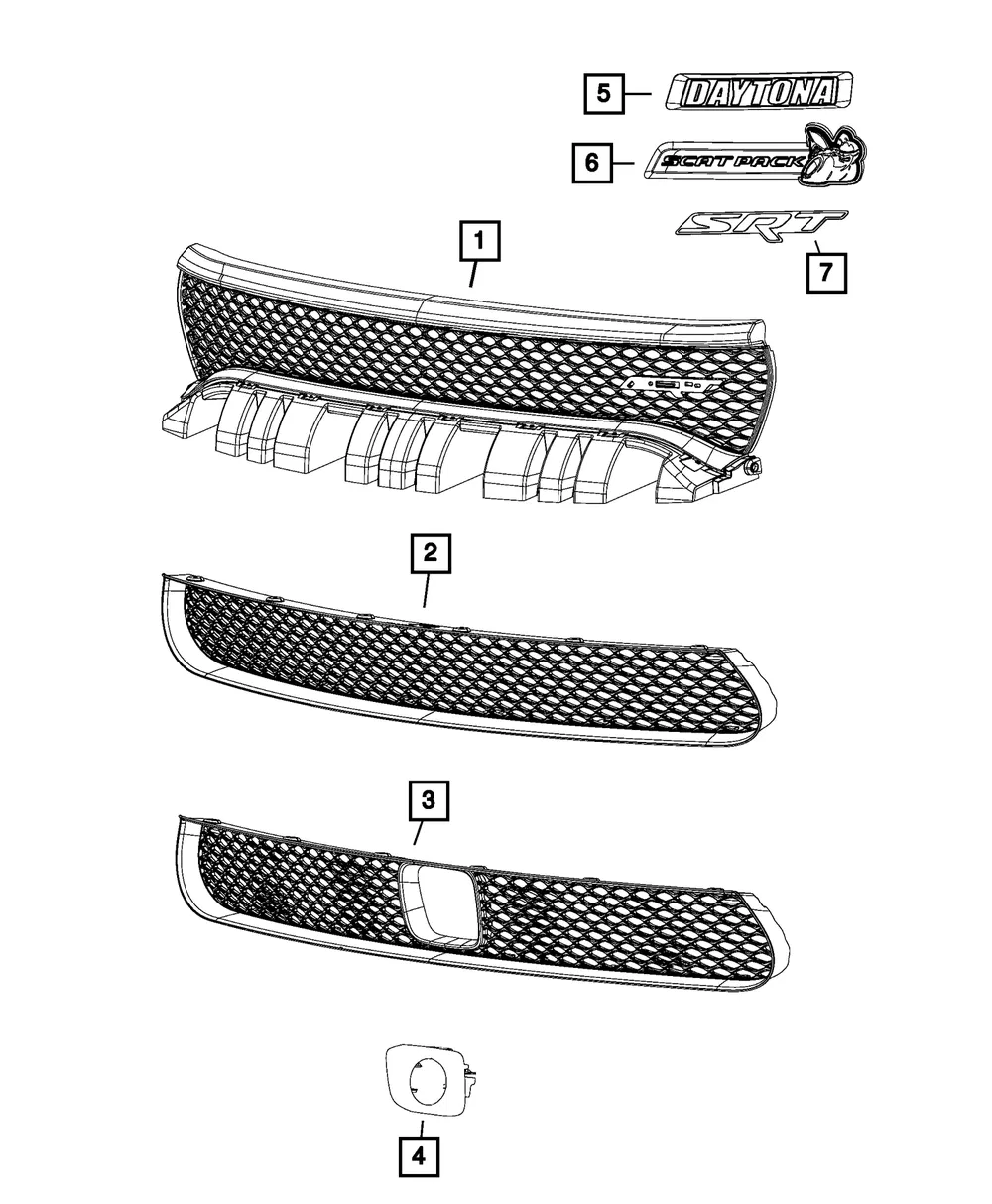 Daytona Nameplate - Mopar (68304038AA) - view 5