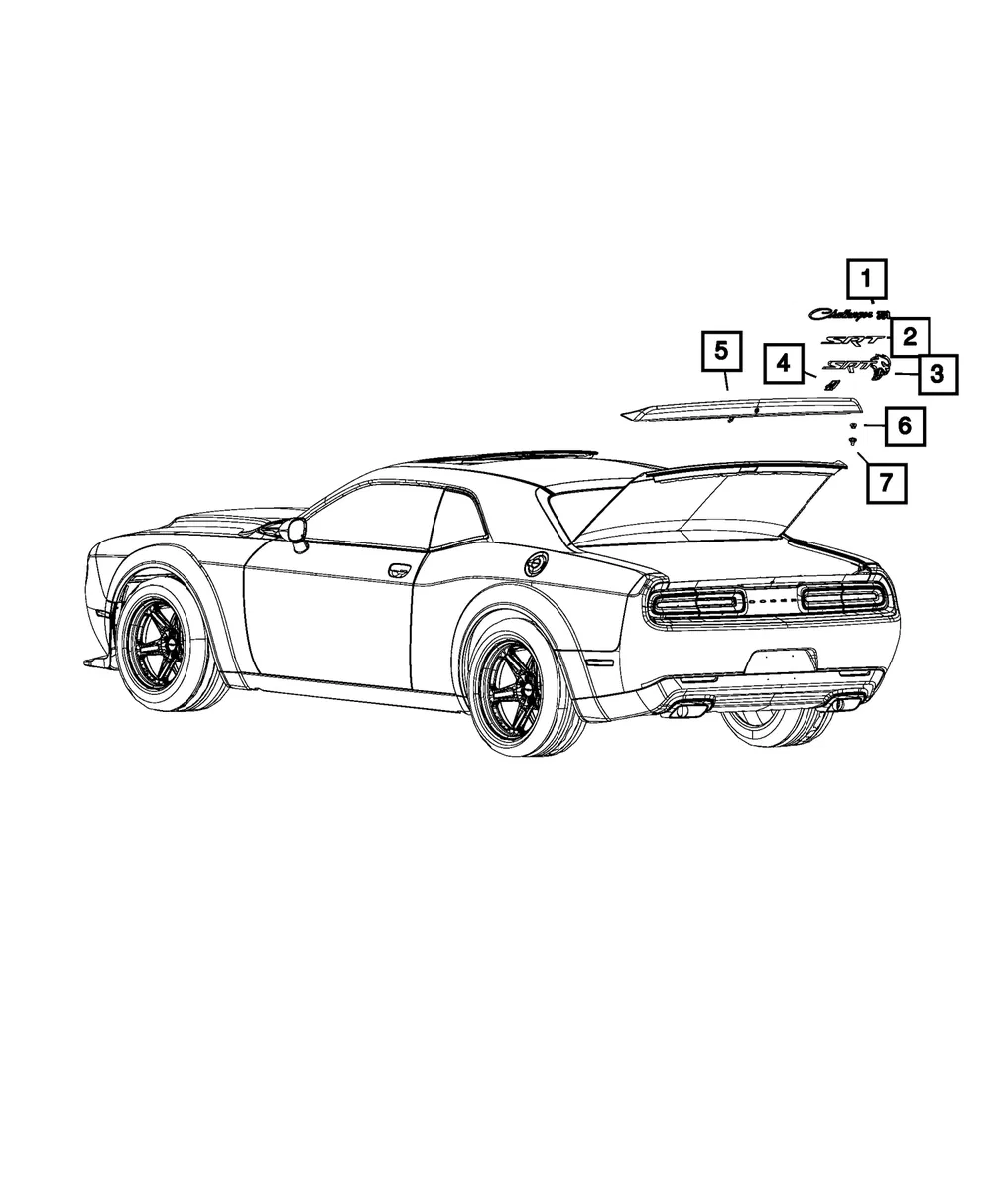 Decal - Mopar (68305347aa) - view 3
