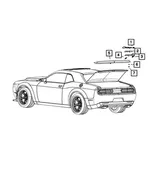 Decal - Mopar (68305347aa) - view 6