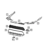 Texture Grille - Mopar (68307807aa) - view 8