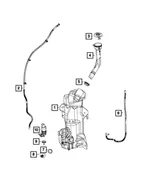 Washer, Windshield Pump - Mopar (68310928AA) - view 18