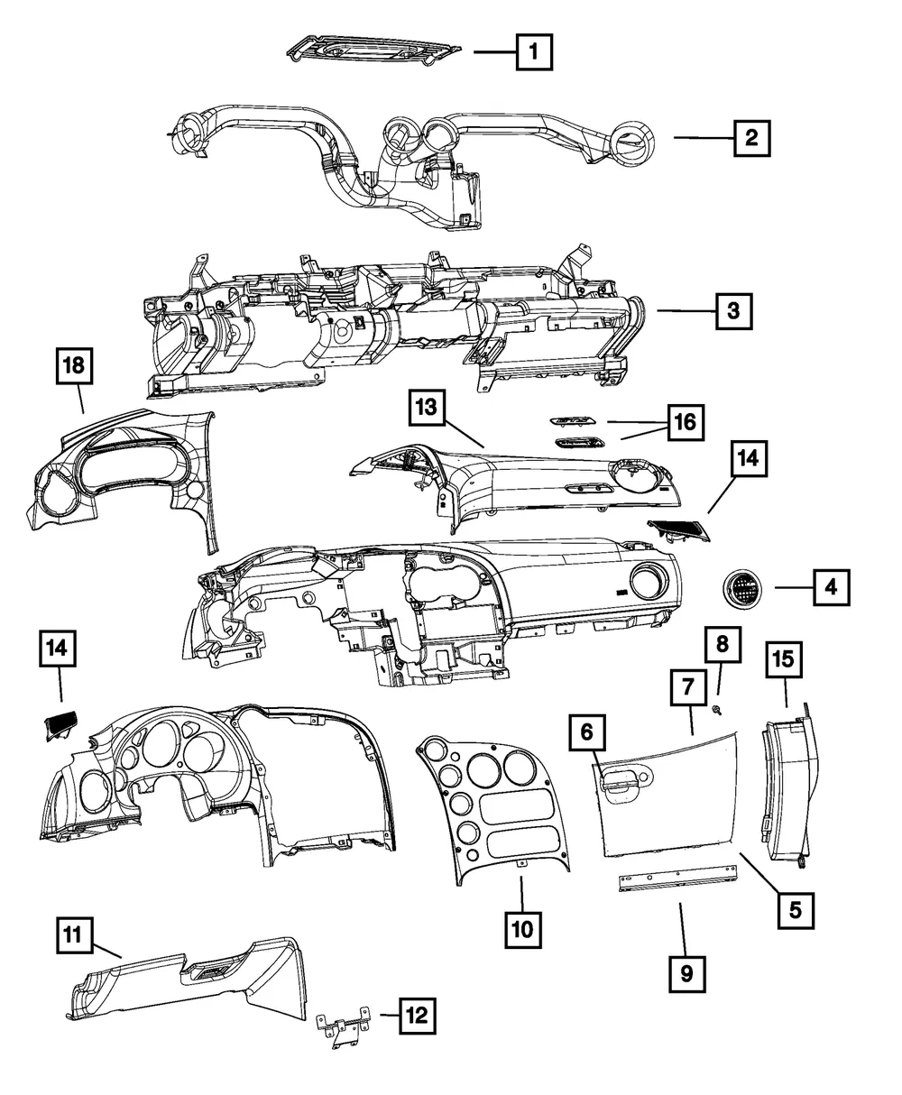 Nameplate - Mopar (68311461AA) - view 9