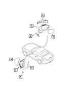 Mirror Replacement Glass, Right - Mopar (68314892AA) - view 16