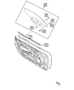 Glass Nut - Mopar (68315316AA) - view 16