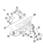 Overslam Bumper - Mopar (68315718aa) - view 8