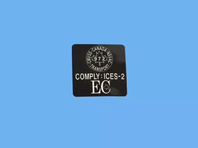 Certification Label - Mopar (68317487AA) - view 11