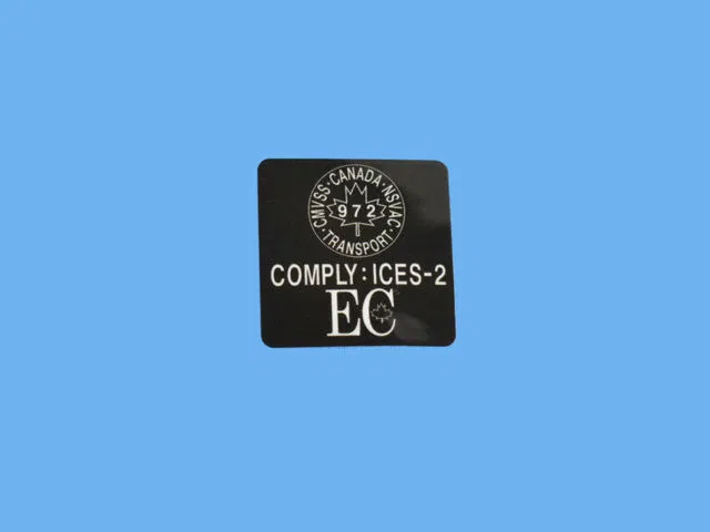 Certification Label - Mopar (68317487AA) - view 8