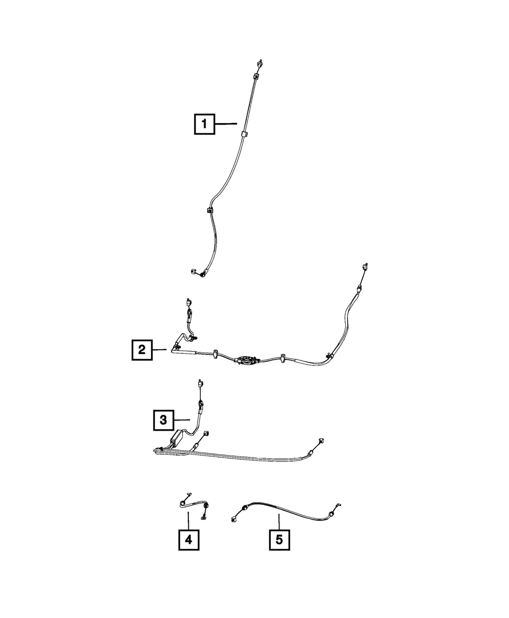 Latch Release Cable - Mopar (68323021AA) - view 8