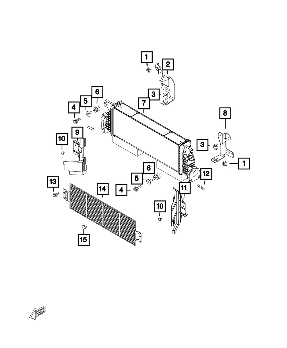 Deflector Shield - Mopar (68328503aa)