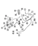 Hinge Bracket, Right - Mopar (68330532AA) - view 16