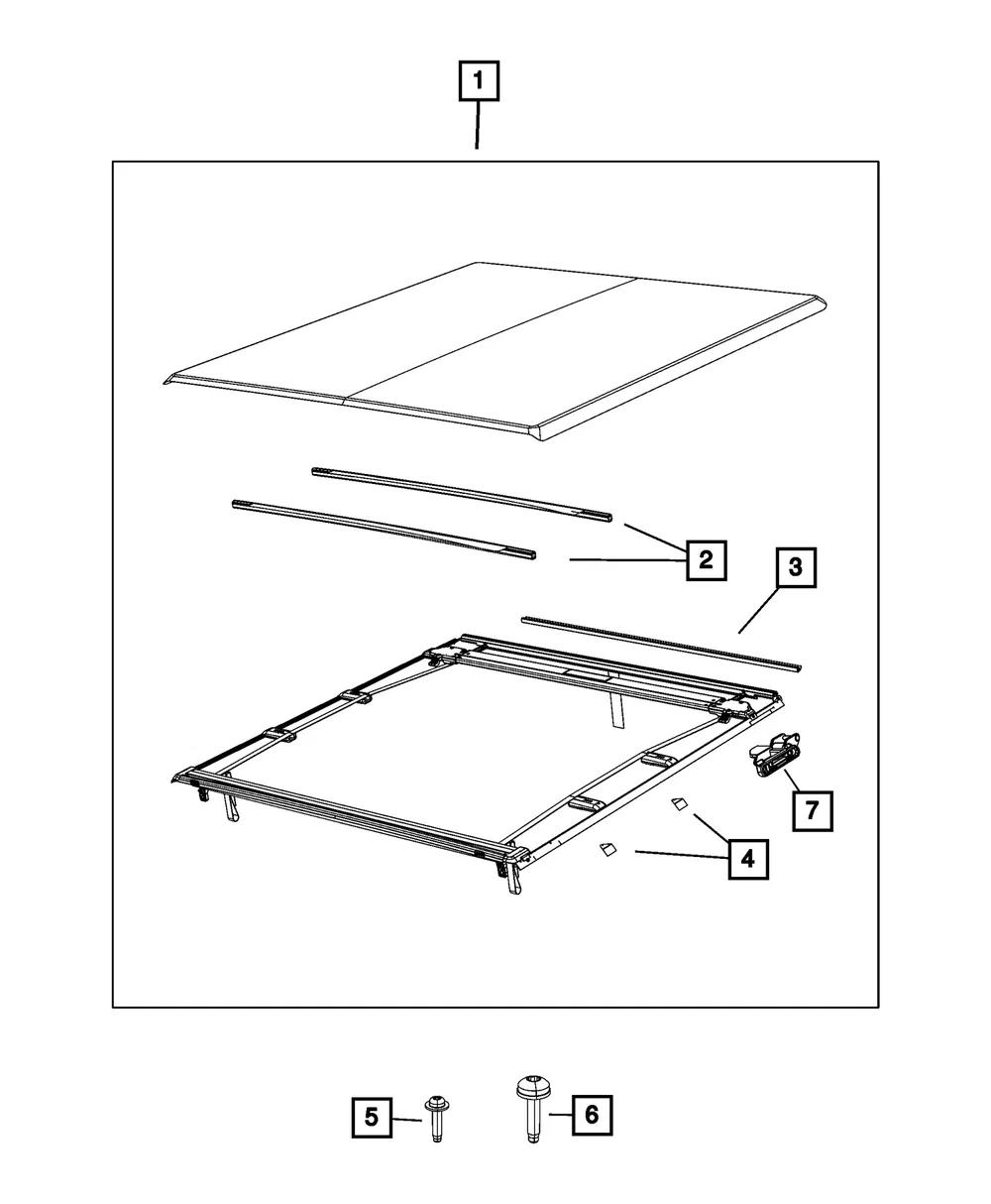 Latch Bracket, Left - Mopar (68343469ab) - view 4