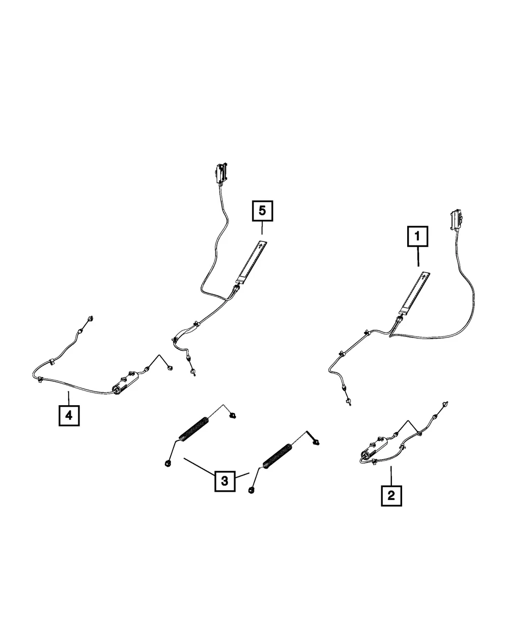 Latch Release Cable Assembly - Mopar (68351714aa) - view 3