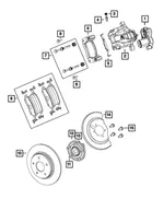 Splash Shield, Right - Mopar (68353544ab) - view 6