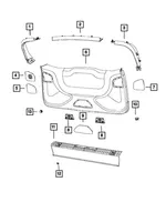 Door Plug - Mopar (68356615AA) - view 18