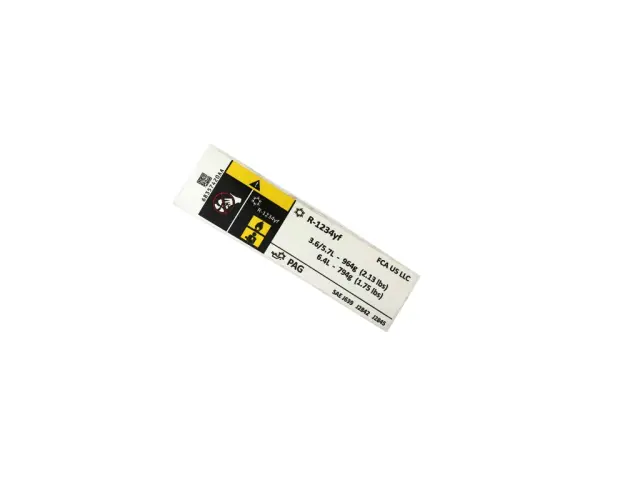 Air Conditioning System Label - Mopar (68357420ab)