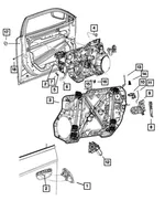 Outside Handle Cable - Mopar (68359599ad) - view 19